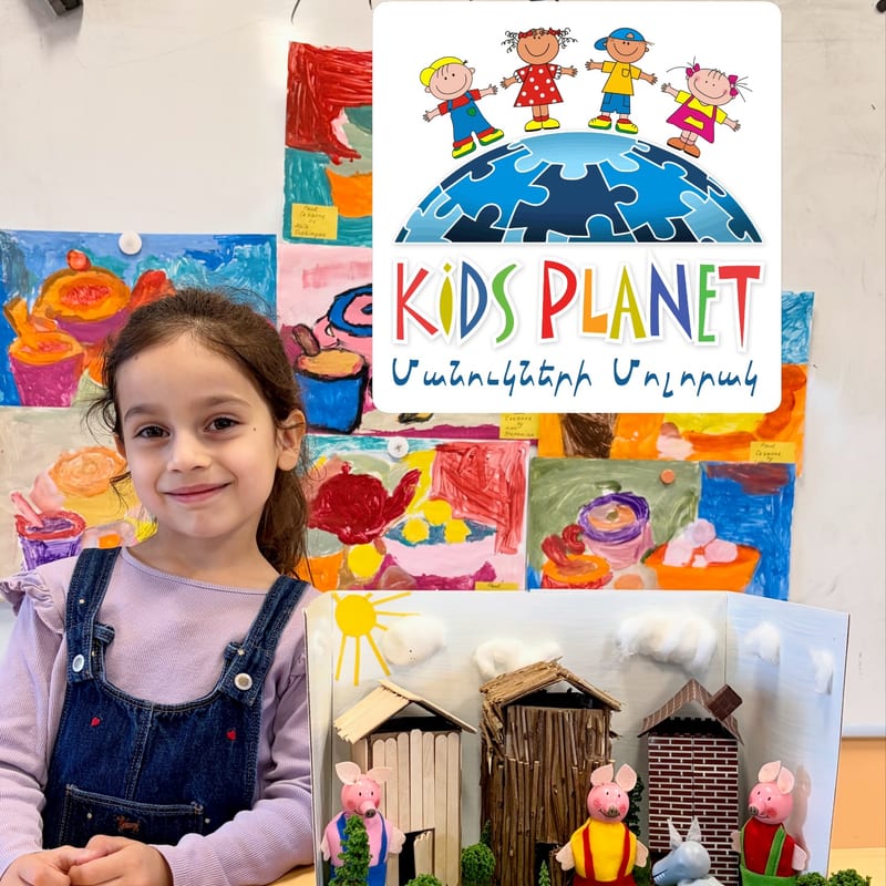 Theater Diorama Project 🎭 #kidsplanetpreschool #armenianpreschool #armenianculturalcenter #armeniankindergarten