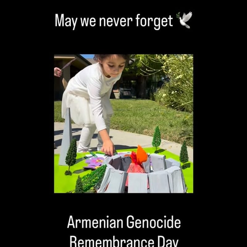 Armenian Genocide Remembrance Day 🕊️#kidsplanetpreschool #armeniangenocide #armenianculturalheritage #investinyourchildsearlyeducation